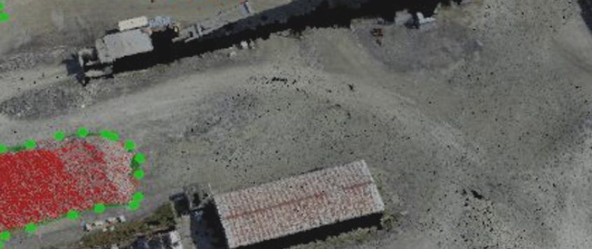 Calcul de réserve par drone